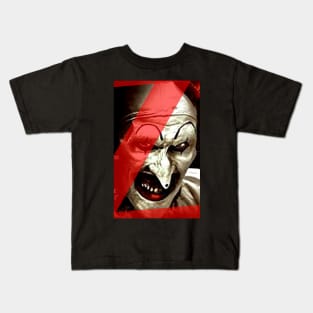 Scary Spooky Art The Clown Kids T-Shirt